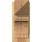 Ekena Millwork Merced Arts & Crafts Rough Sawn Outlooker, Western Red Cedar, 8"W x 14"D x 18"H OUT08X14X18MRC03RWR - alternate 2